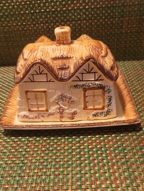 Vintagw KSP/England Cottage Butter Dish